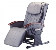 Refined & Chic Massage Chair (PVC Leather, Gray)